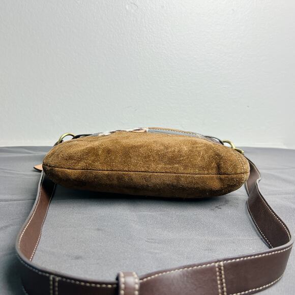 Coach Patchwork Cow Hair Crossbody Bag Brown Multi 3573 - Picture 11 of 11